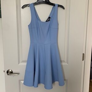 LuLu’s Light Blue Skater Dress Size S